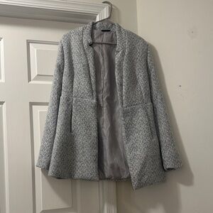 Vici Women's Classic Gray Herringbone Blazer
